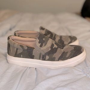 Camo sneakers